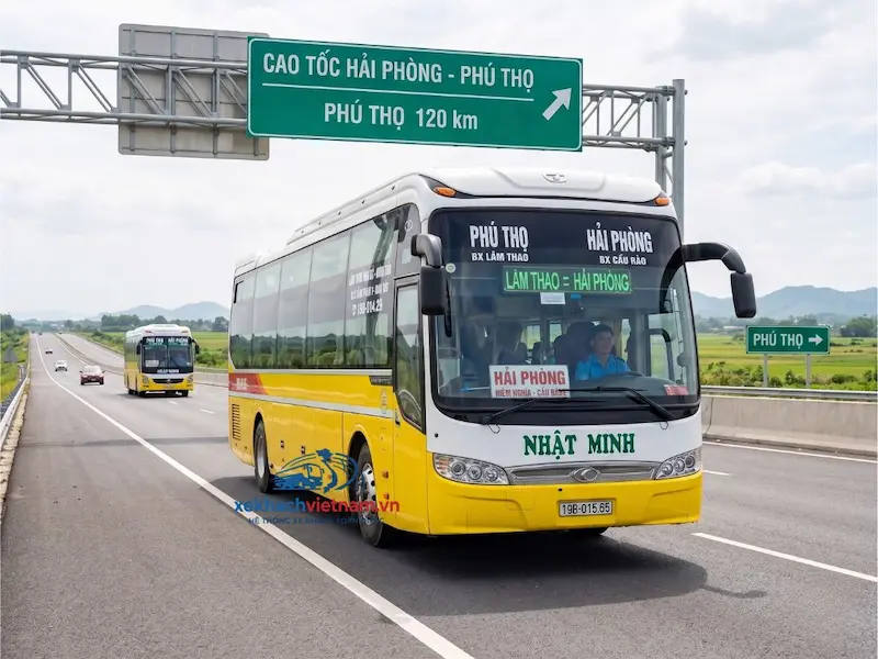 Xe Khách Hải Phòng Phú Thọ: