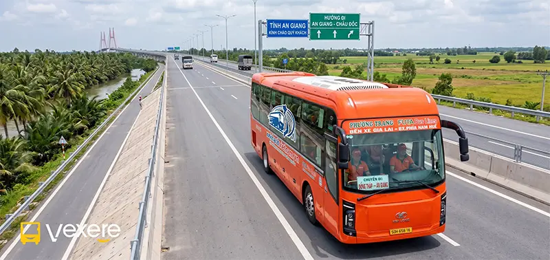 Xe khách Đồng Tháp - An Giang